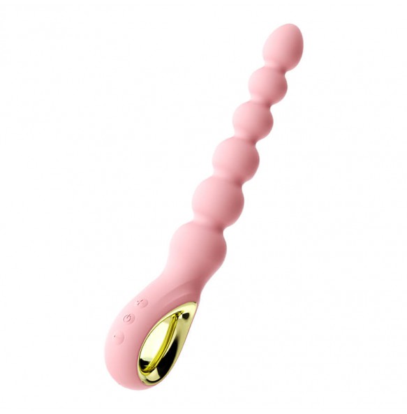 MizzZee - Passion Anal Pull Beads (Chargeable - Pink)